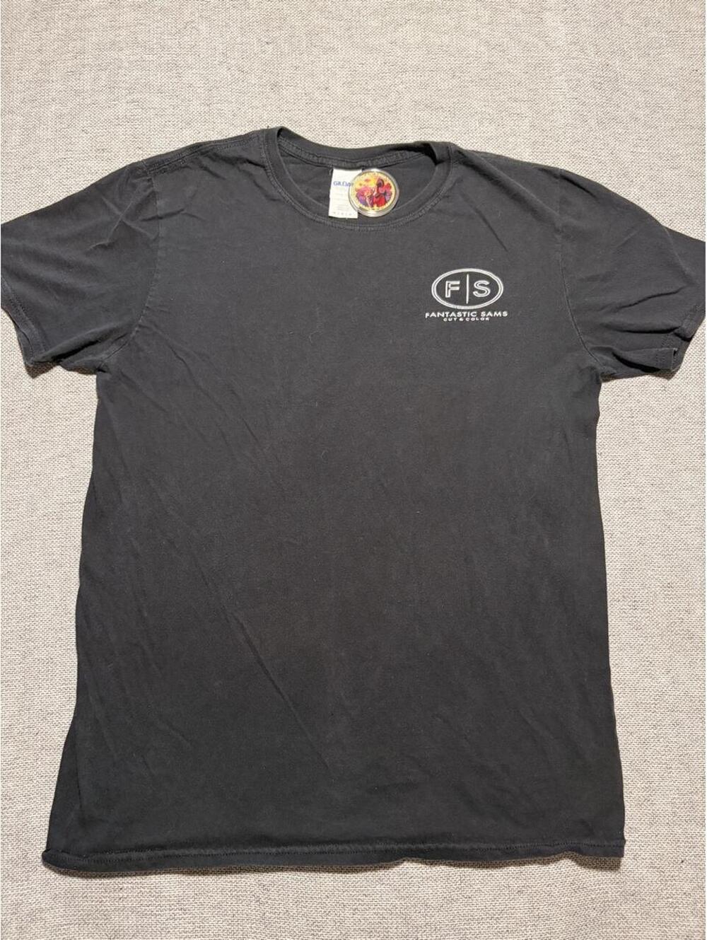 Vintage Black Fantastic Sams Cut & Color T-Shirt - M - 0351